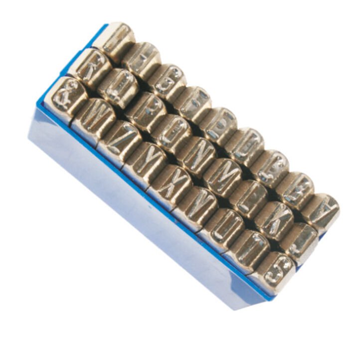 6mm MASUS HARF TAKIMI NİKEL KAPLI