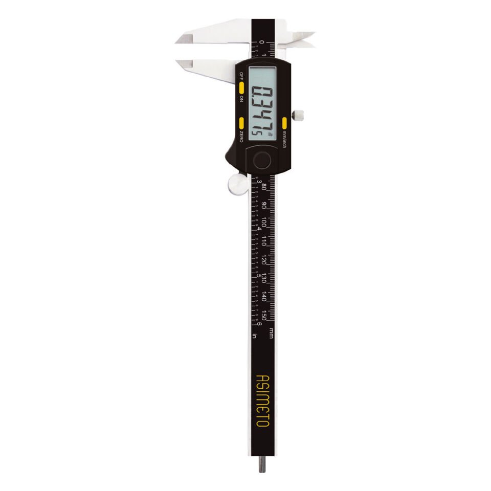 0-150mmx0.01 YUVARLAK ÇUBUKLU DİJİTAL KUMPAS