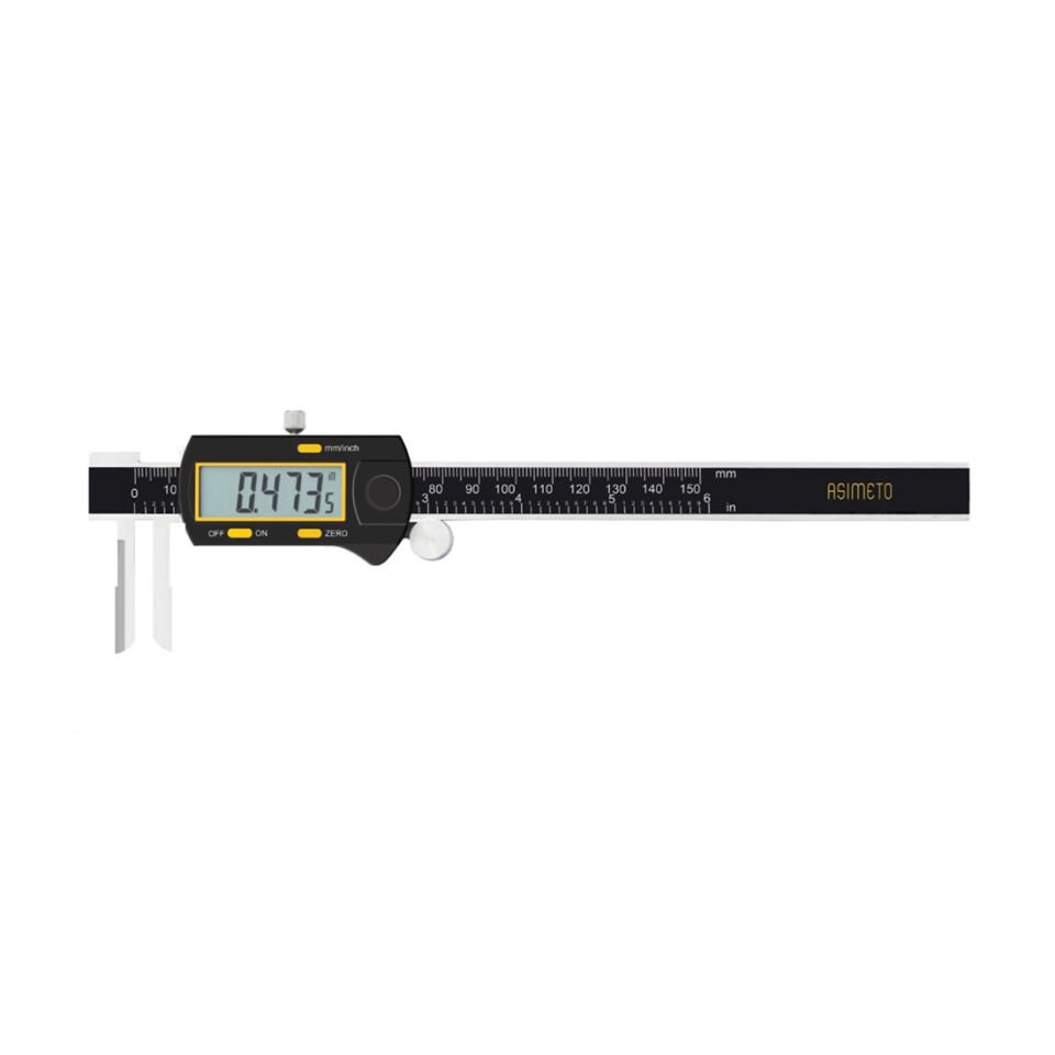 15-150mmx0.01 BIÇAK AĞIZLI DİJİTAL KUMPAS