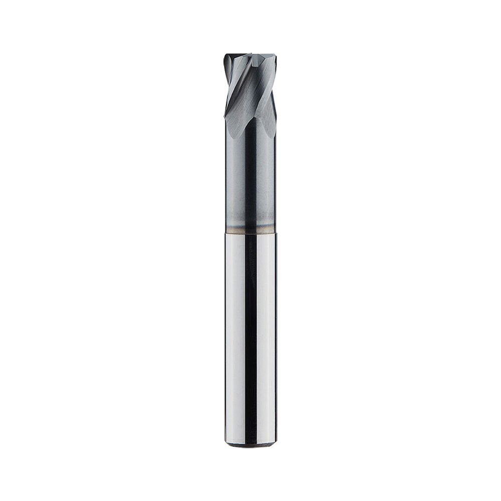3x8x12x6x58mm KRAFT R1.0 4 AĞIZ KARBÜR FREZE 65HRC