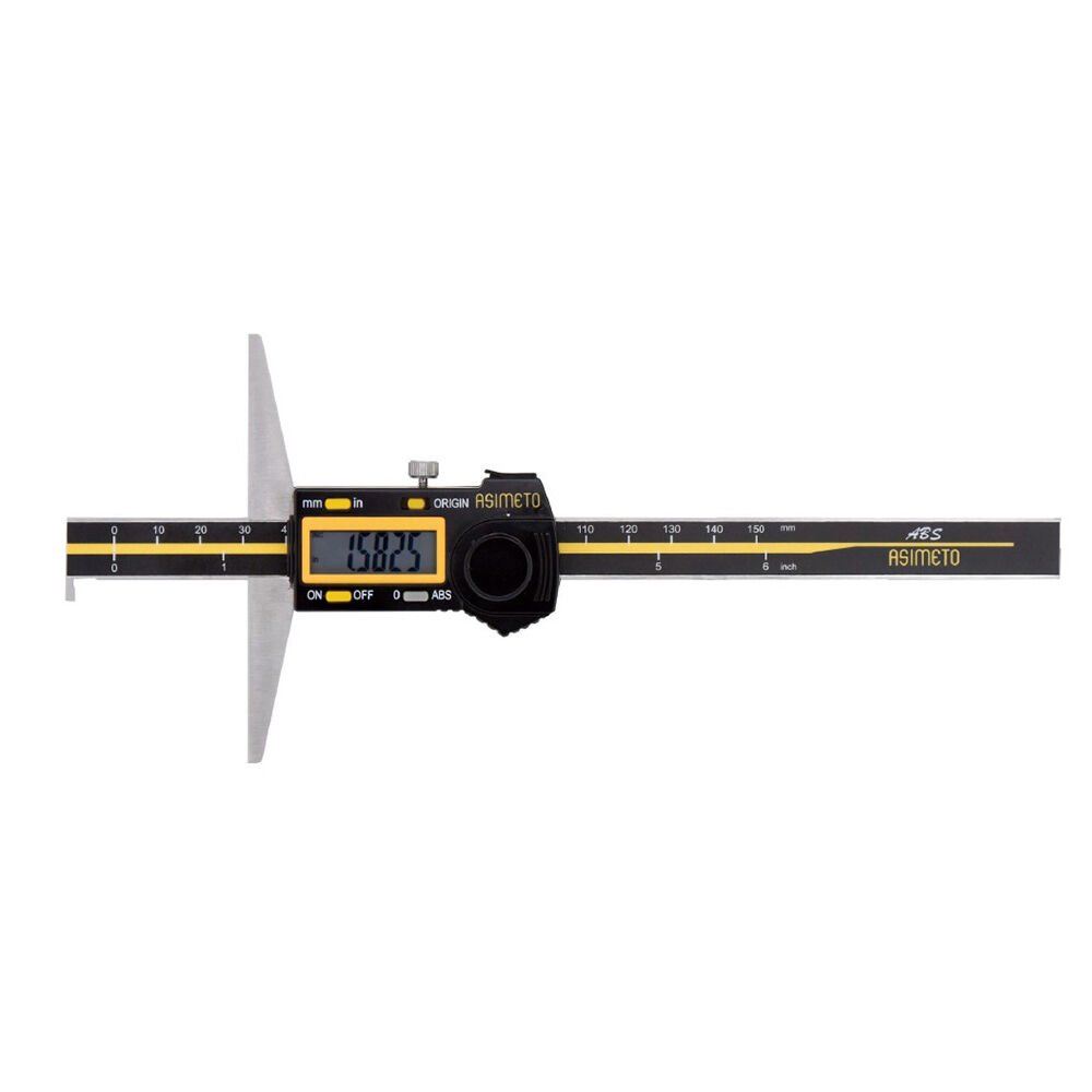 0-150mmx0.01 TEK KANCA DİJİTAL DERİNLİK KUMPASI