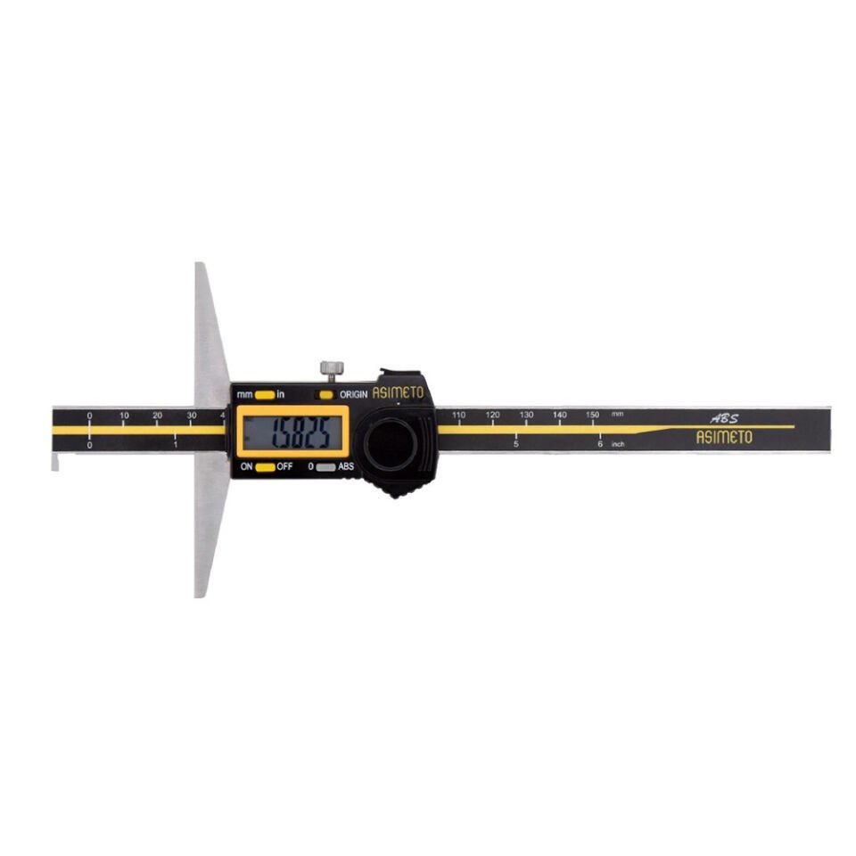 0-150mmx0.01 TEK KANCA DİJİTAL DERİNLİK KUMPASI