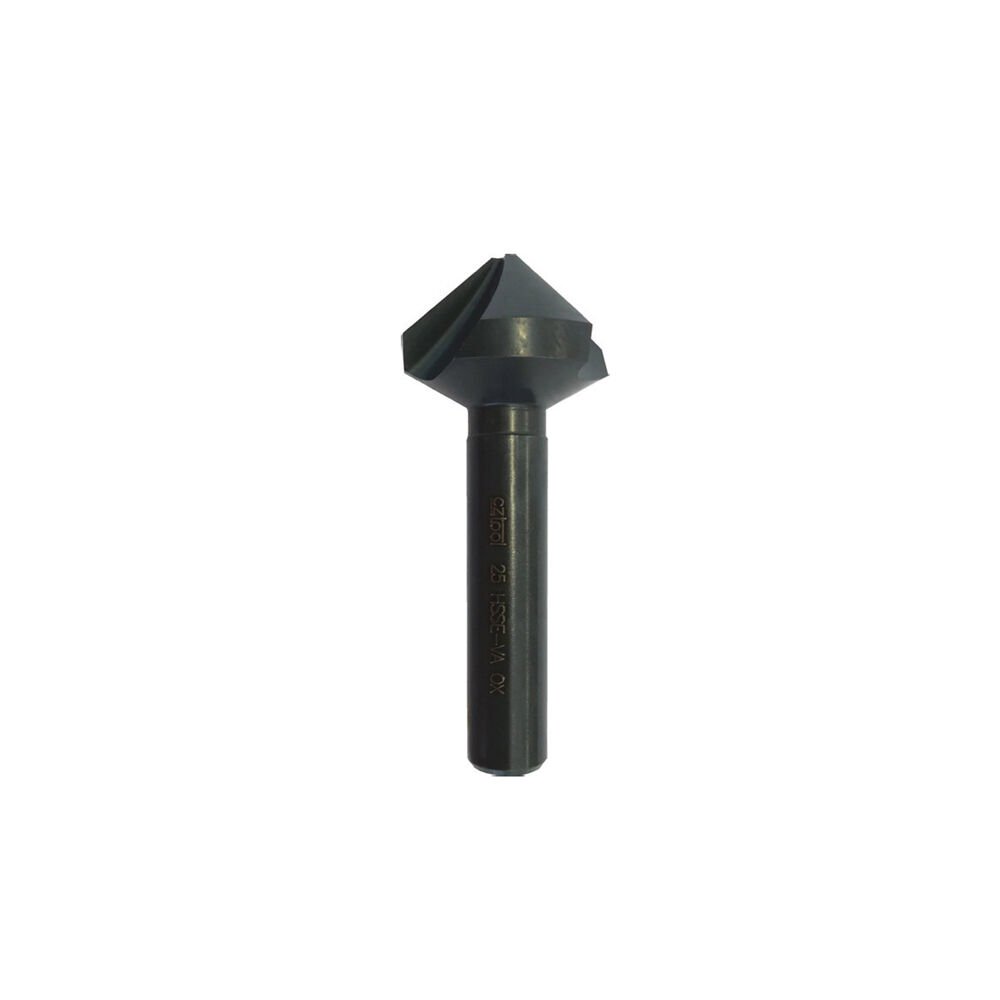 6.3mm CZTOOL HAVŞA FREZE 90° DIN335/C HSSCo5