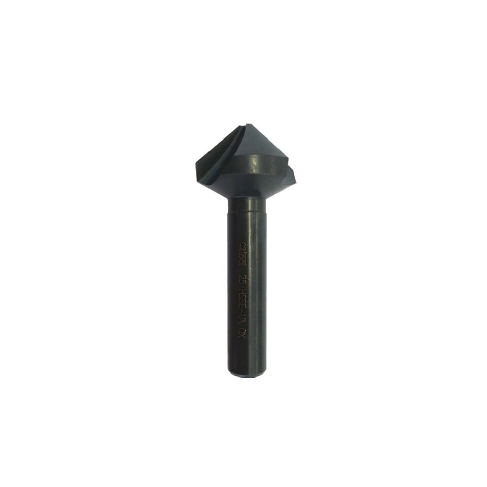 6.3mm CZTOOL HAVŞA FREZE 90° DIN335/C HSSCo5
