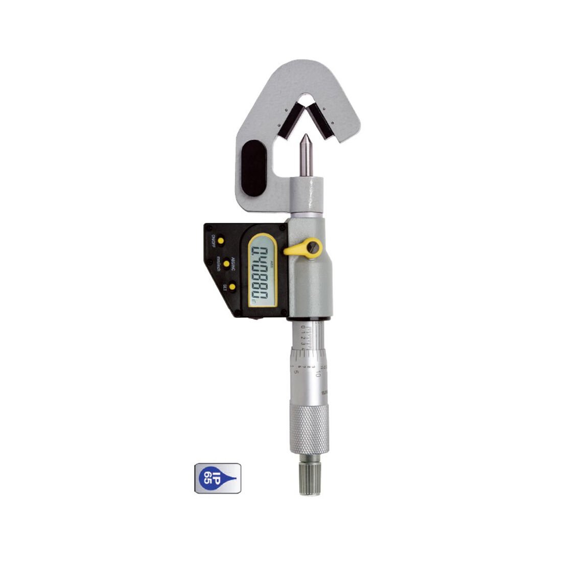1-15x0.001mm V YATAKLI DİJİTAL MİKROMETRE