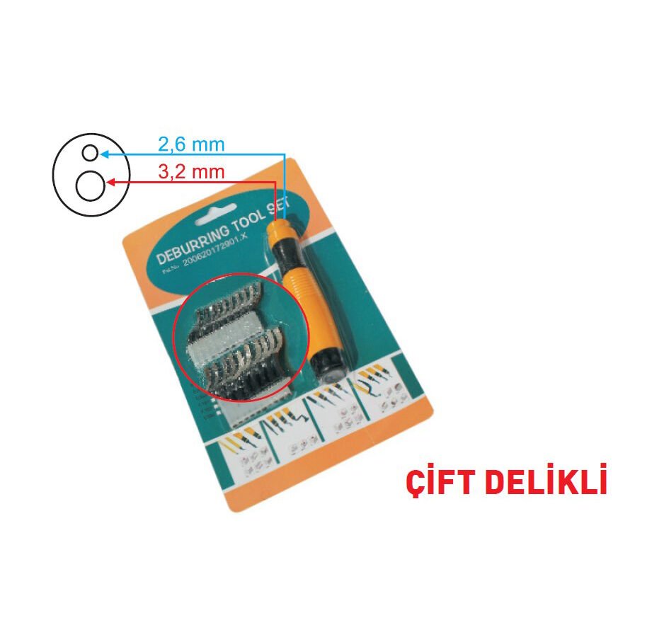 ÇAPAK ALMA RASPA SETİ (B10 KISA, E200 UZUN UÇ)