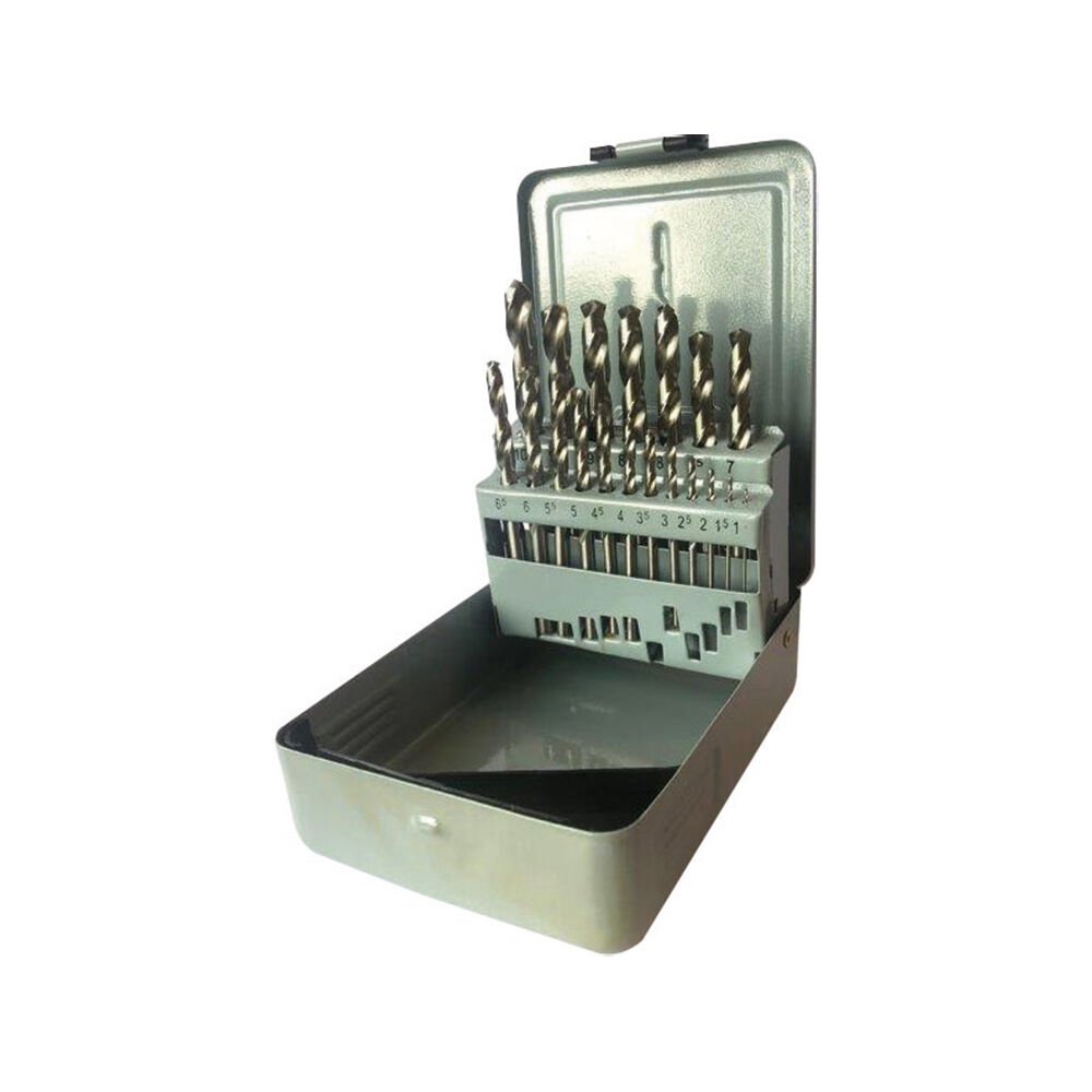 DIN338 MATKAP SETİ 19 PARÇA 1-10mmx0.5 HSSG TASLAN