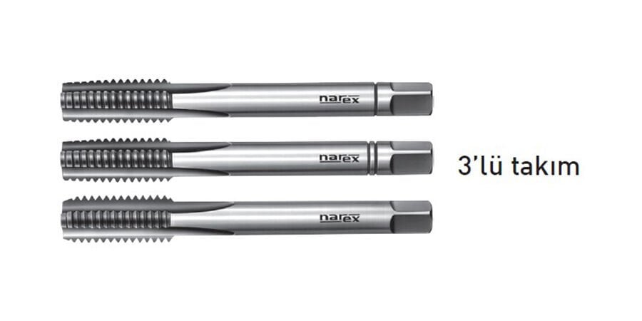 W1/2''-12 CZTOOL EL KILAVUZ TAKIMI HSS