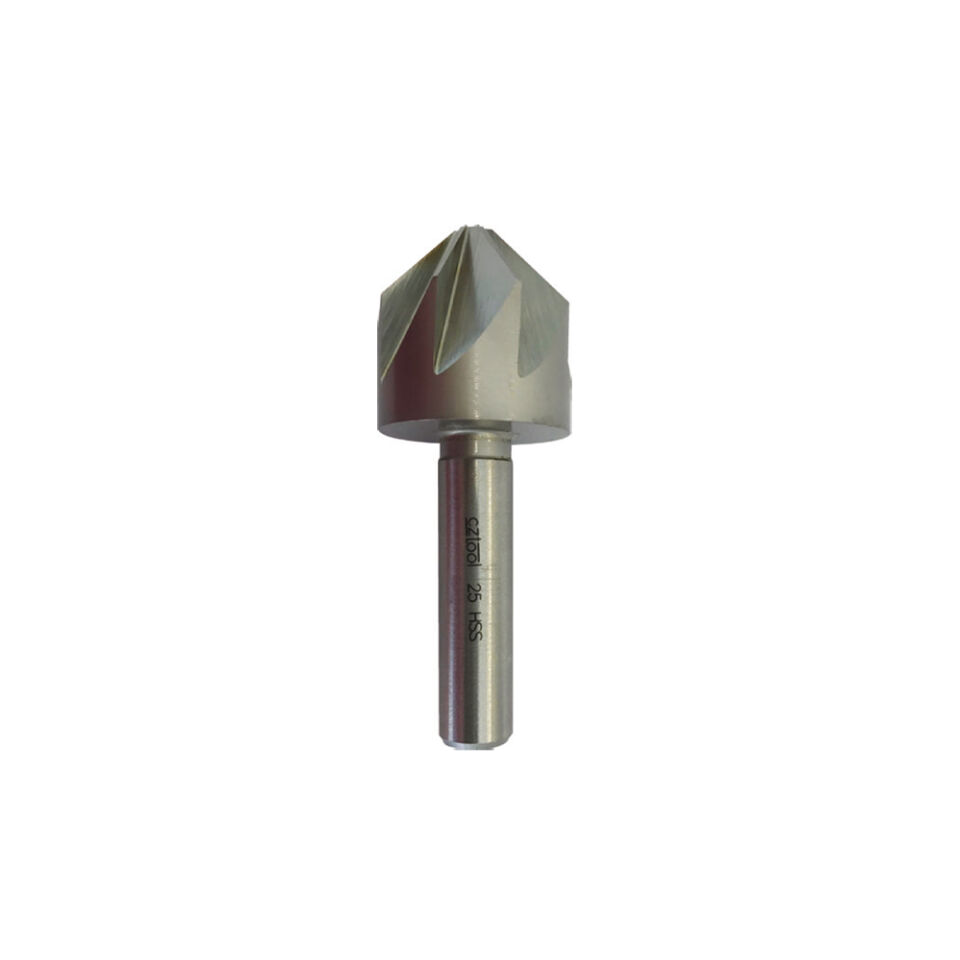 25mm CZTOOL ÇOK AĞIZLI HAVŞA FREZE 90° HSS