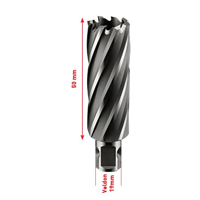 23x50mm MANYETİK MATKAP UCU HSSCo5