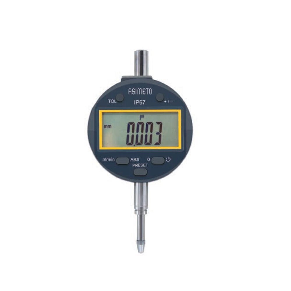 0-12.7mmx0.001 IP67 DİJİTAL KOMPARATÖR SAATİ