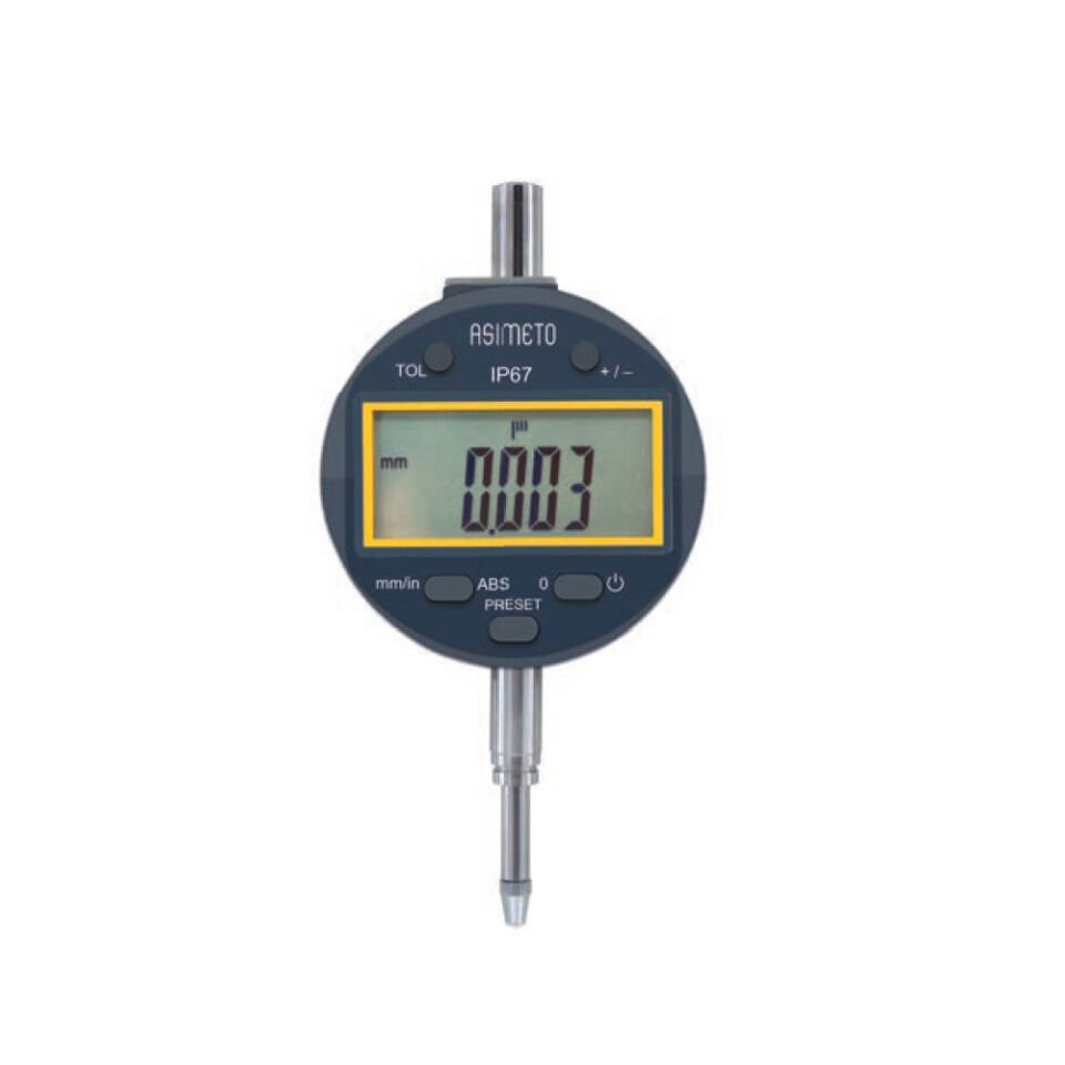 0-12.7mmx0.001 IP67 DİJİTAL KOMPARATÖR SAATİ