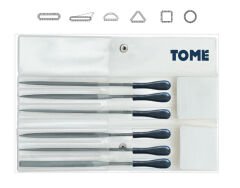 140mm TOME SAATÇİ EĞE TAKIMI SAPLI 12 PARÇA
