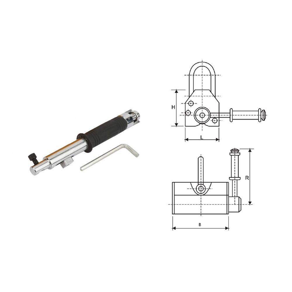 100Kg MANYETİK KALDIRICI YEDEK KOL