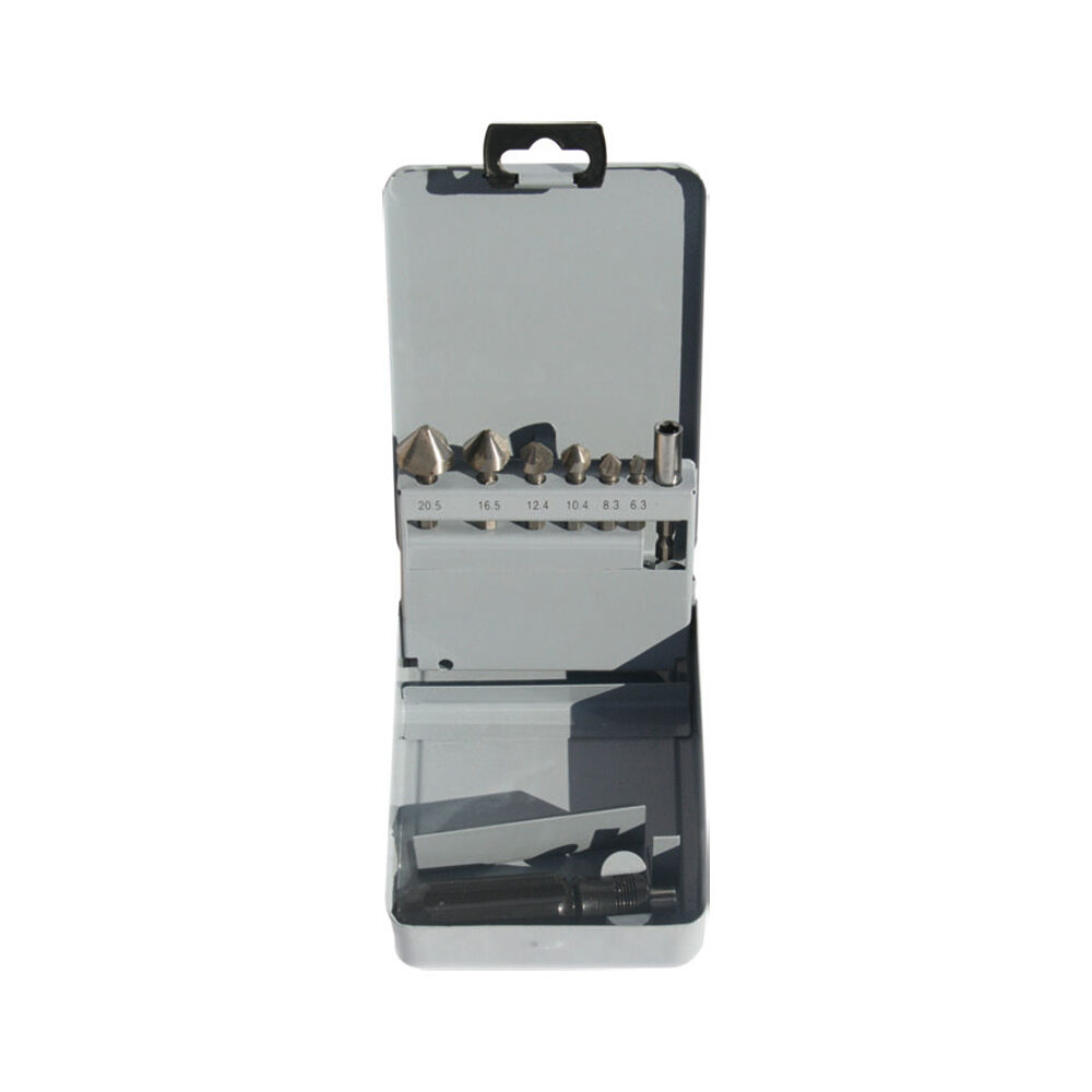 1/4'' SAPLI SET 6 PARÇA HAVŞA FREZE 90° HSS DIN335