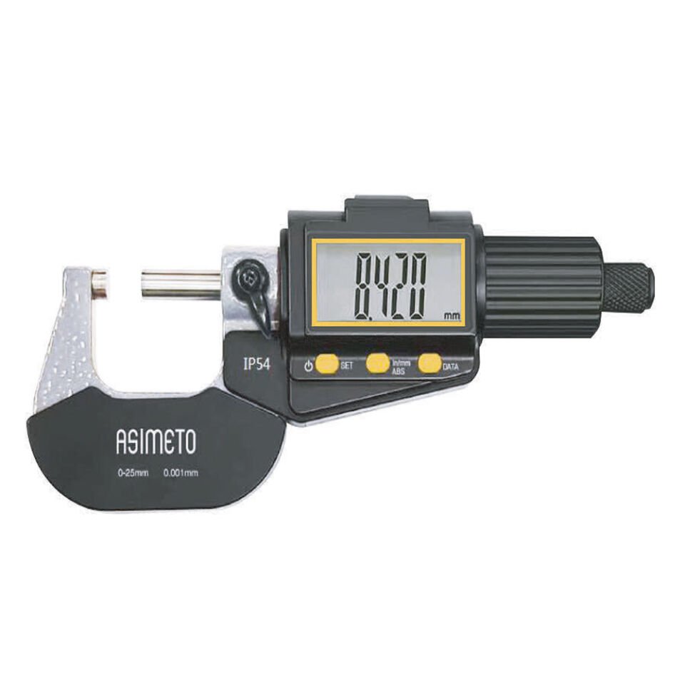 125-150mx0.001 IP54 DİJİTAL DIŞ ÇAP MİKROMETRE