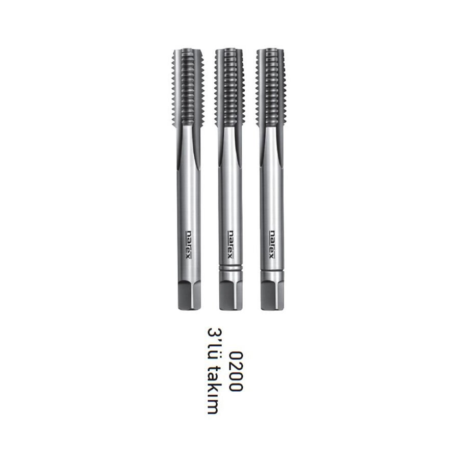 M2.5 NAREX EL KILAVUZ TAKIMI DIN352 HSS (0200)