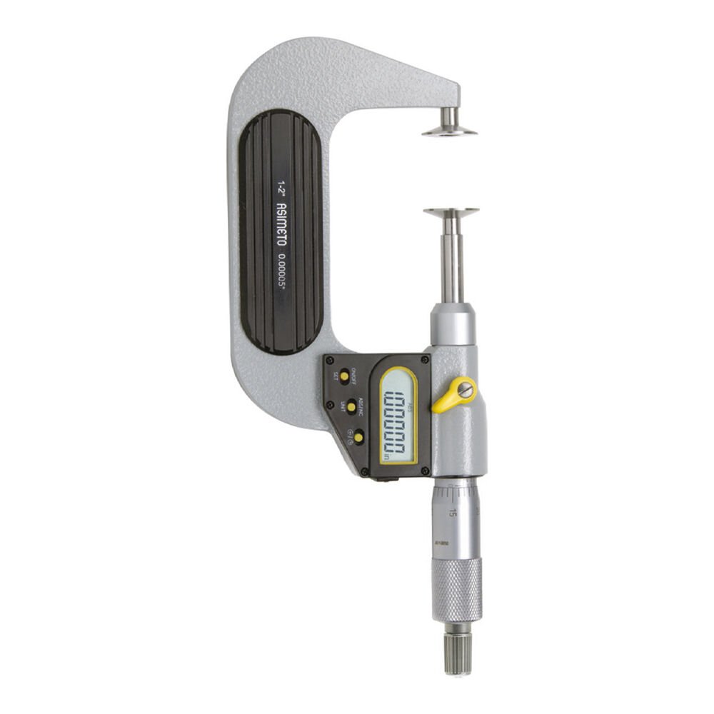 0-25mmx0.001mm DİJİTAL DİŞLİ MİKROMETRE