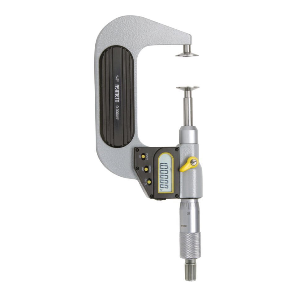 0-25mmx0.001mm DİJİTAL DİŞLİ MİKROMETRE