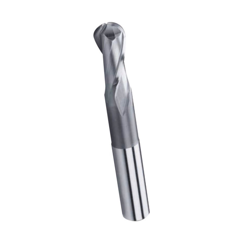 18mm 2 AĞIZ KISA KÜRE PARMAK FREZE HSS