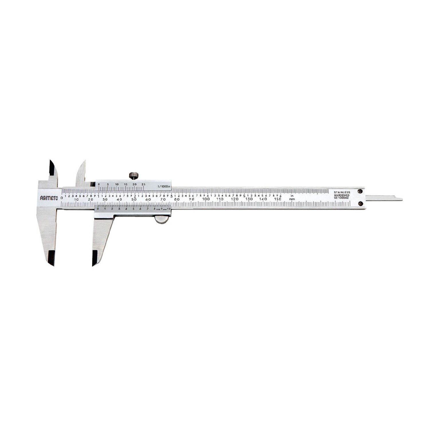 0-150mmx0.05 DÜZ TİP MEKANİK KUMPAS
