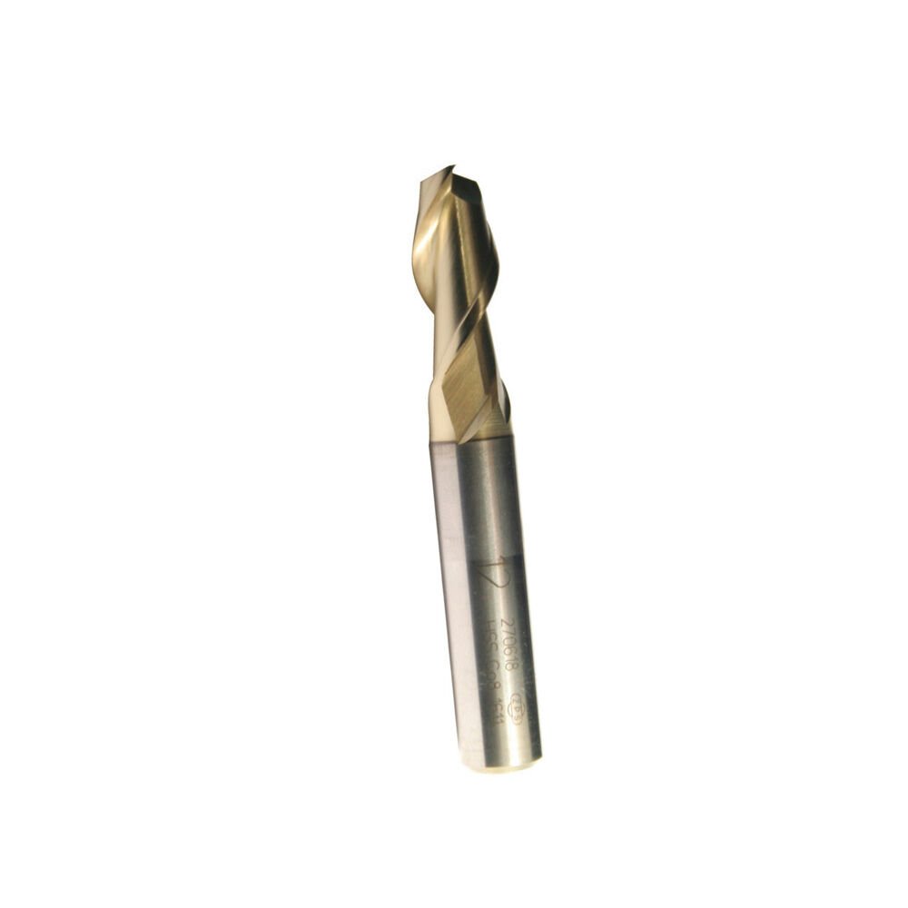 4mm ZPS 2 AĞIZ KISA ALUMİNYUM FREZESİ DIN327 ZrN
