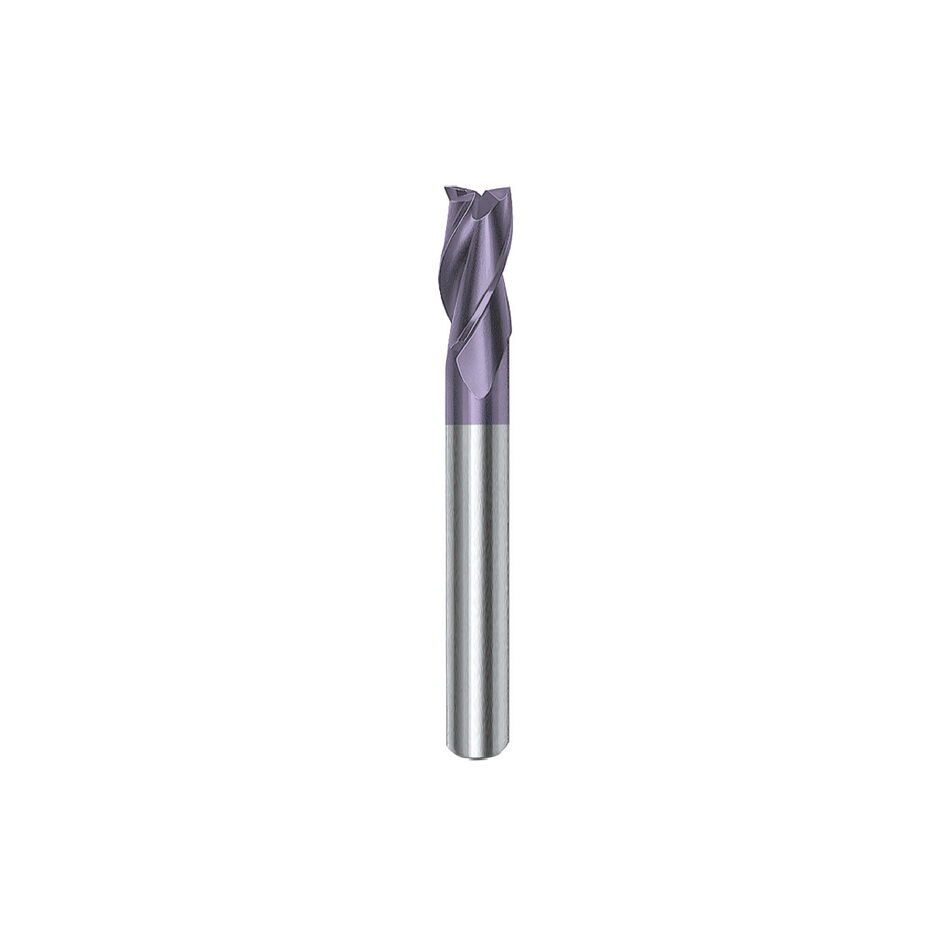 25x75x25x150mm 2 AĞIZ UZUN KÜRE TIALN KARBÜR FREZE