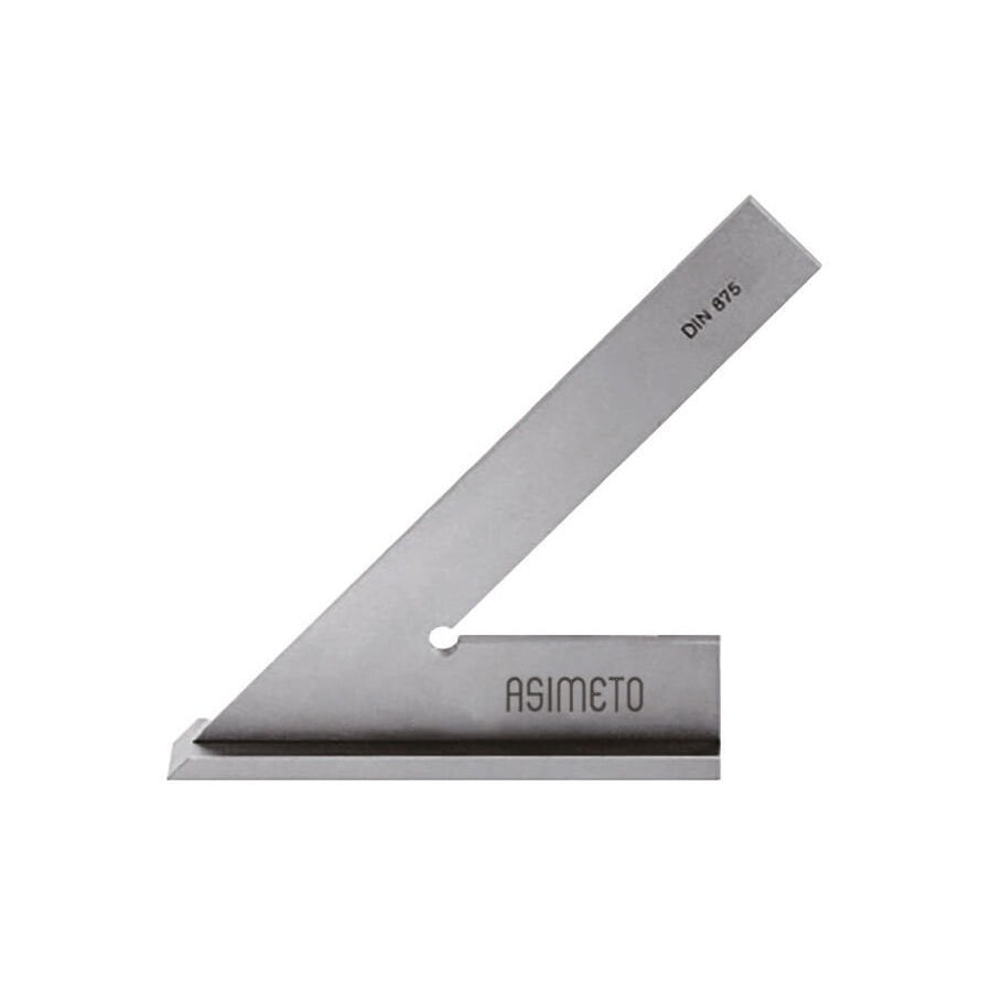 200x130mm EKSTRA GENİŞ TABAN ÇELİK GÖNYE 45 DERECE