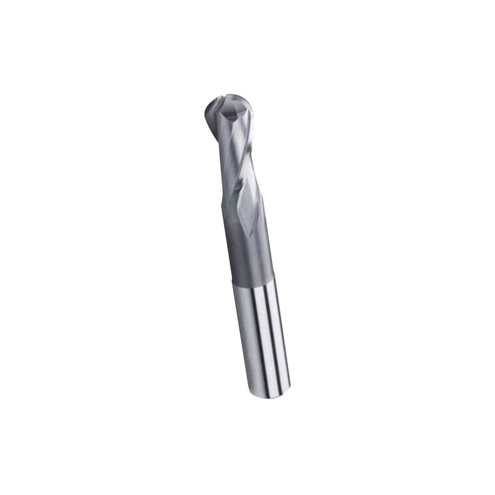 8mm 2 AĞIZ KISA KÜRE PARMAK FREZE HSS