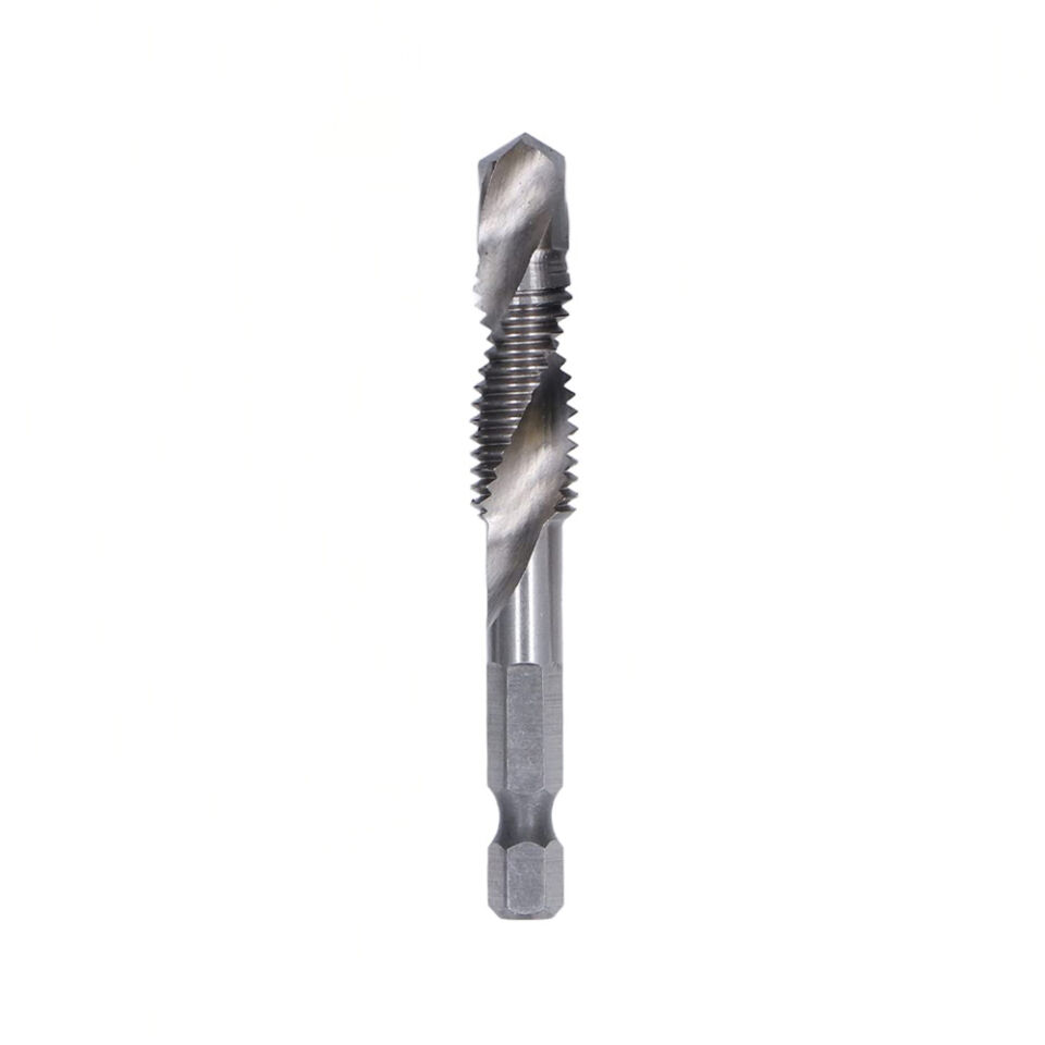 M10 CZTOOL BITS SAPLI 1/4'' KOMBİNE KILAVUZ HSS
