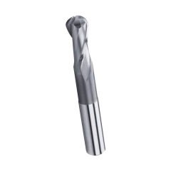 19mm 2 AĞIZ KISA KÜRE PARMAK FREZE HSS