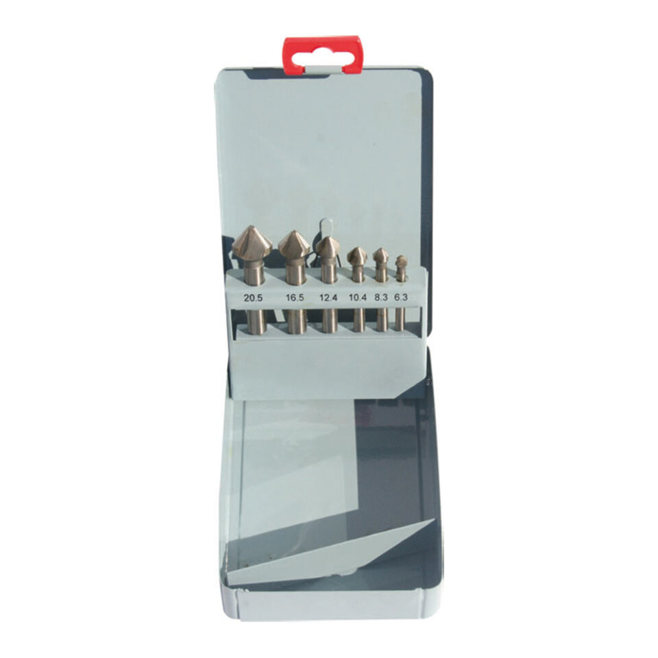 6 PARÇA SET HAVŞA FREZE 90° HSS DIN335/C