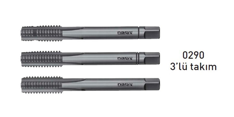 M3 NAREX PS EL KILAVUZ TAKIMI DIN352 HSSE (0290)
