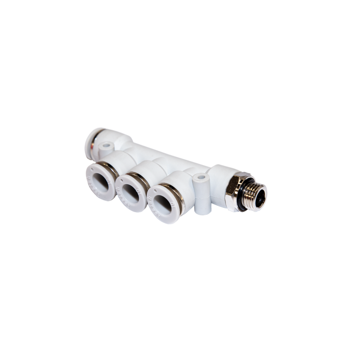 1/4inç 10 mm. IPKD-G Yandan Dişli Union Dağıtıcı