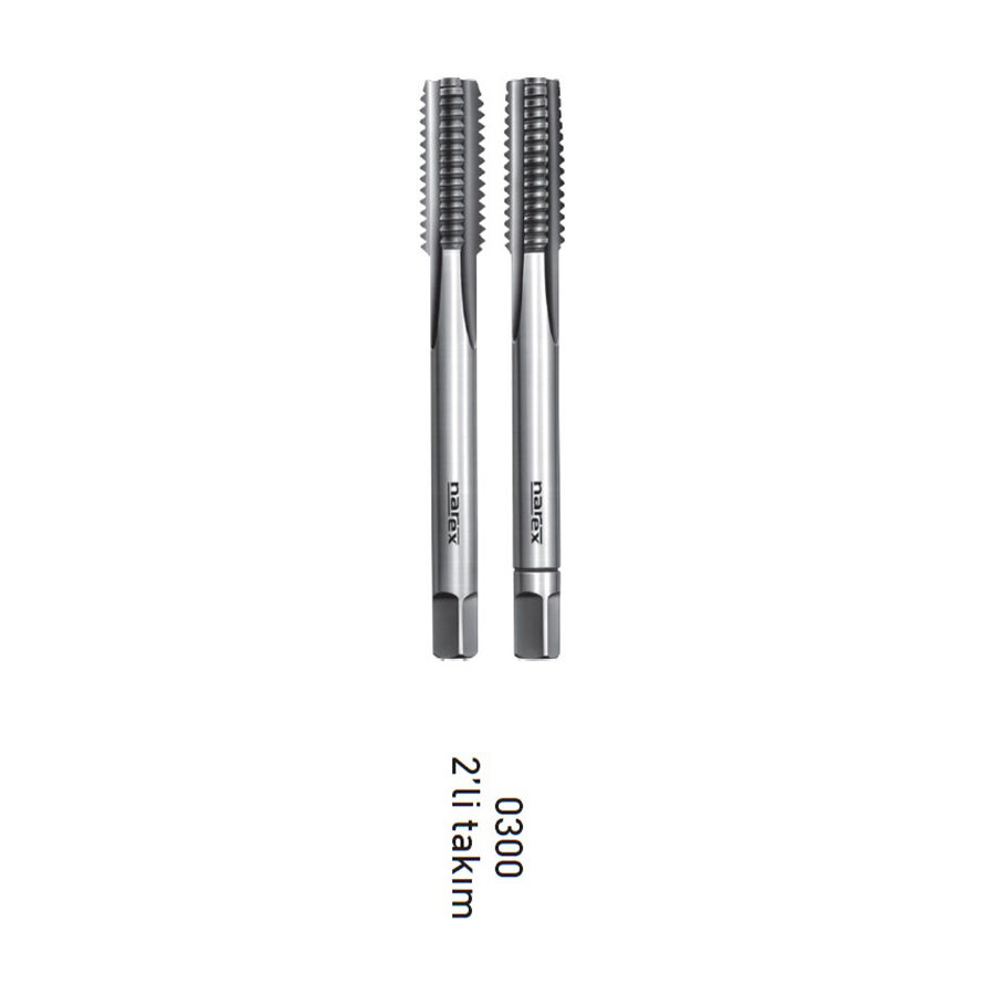 M5x0.5 NAREX EL KILAVUZ TAKIMI DIN2181 HSS(0300)