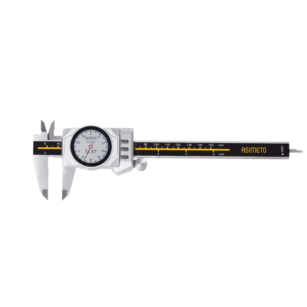 0-200mmx0.01 IP67 DİJİTAL/SAATLİ KUMPAS