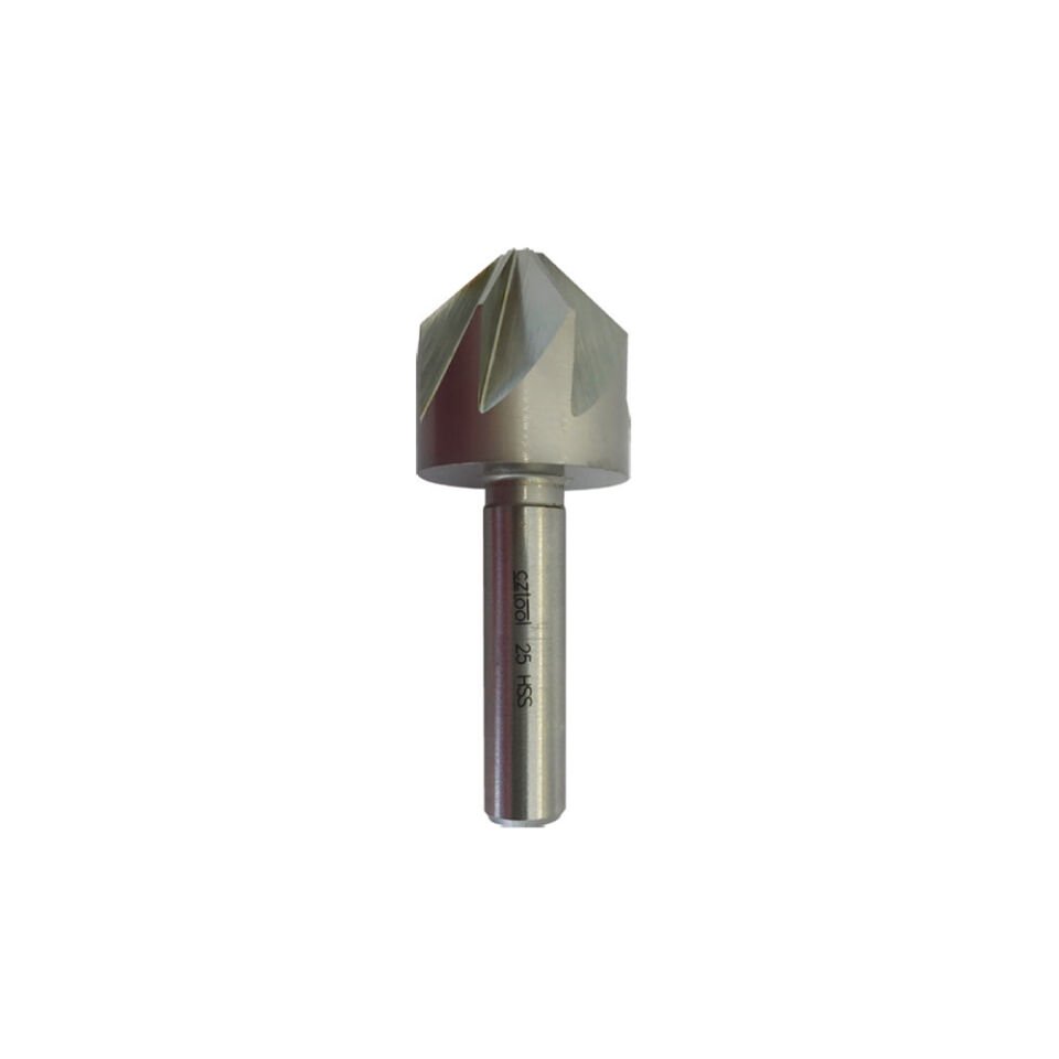 16mm CZTOOL ÇOK AĞIZLI HAVŞA FREZE 90° HSS