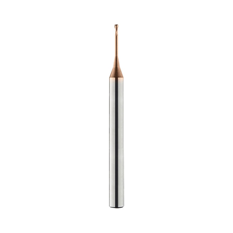 0.5x4x4x50mm KRAFT 2 AĞIZ R0.05 MİKRO KARBÜR FREZE