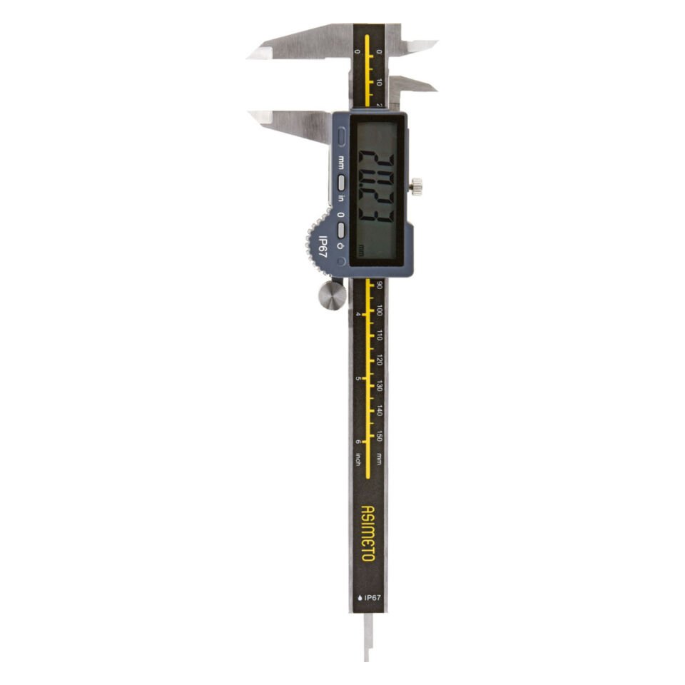 0-150mmx0.01 IP67 DİJİTAL KUMPAS BÜYÜK EKRAN