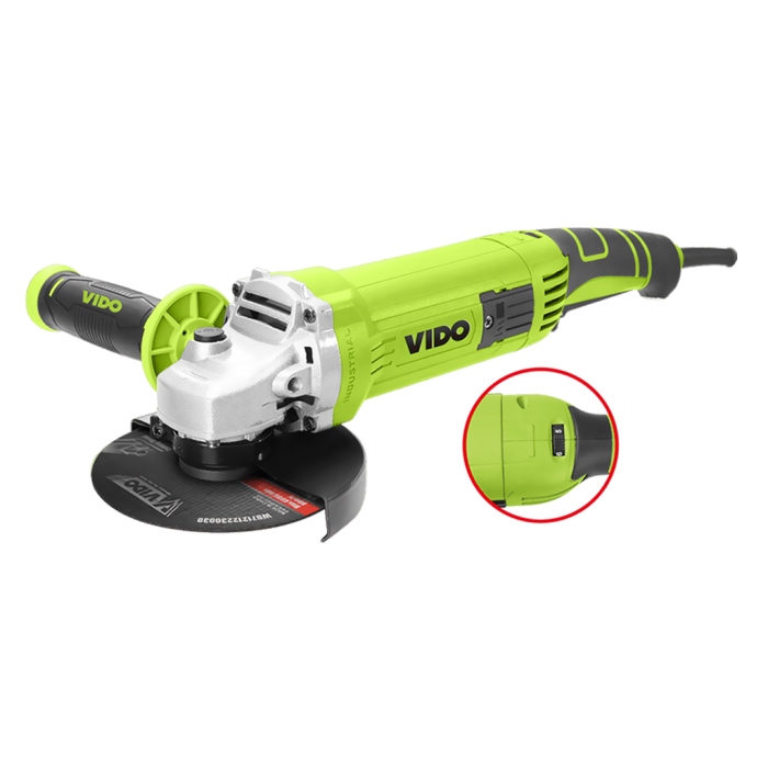 1200W Hız Ayarlı 125mm Taşlama