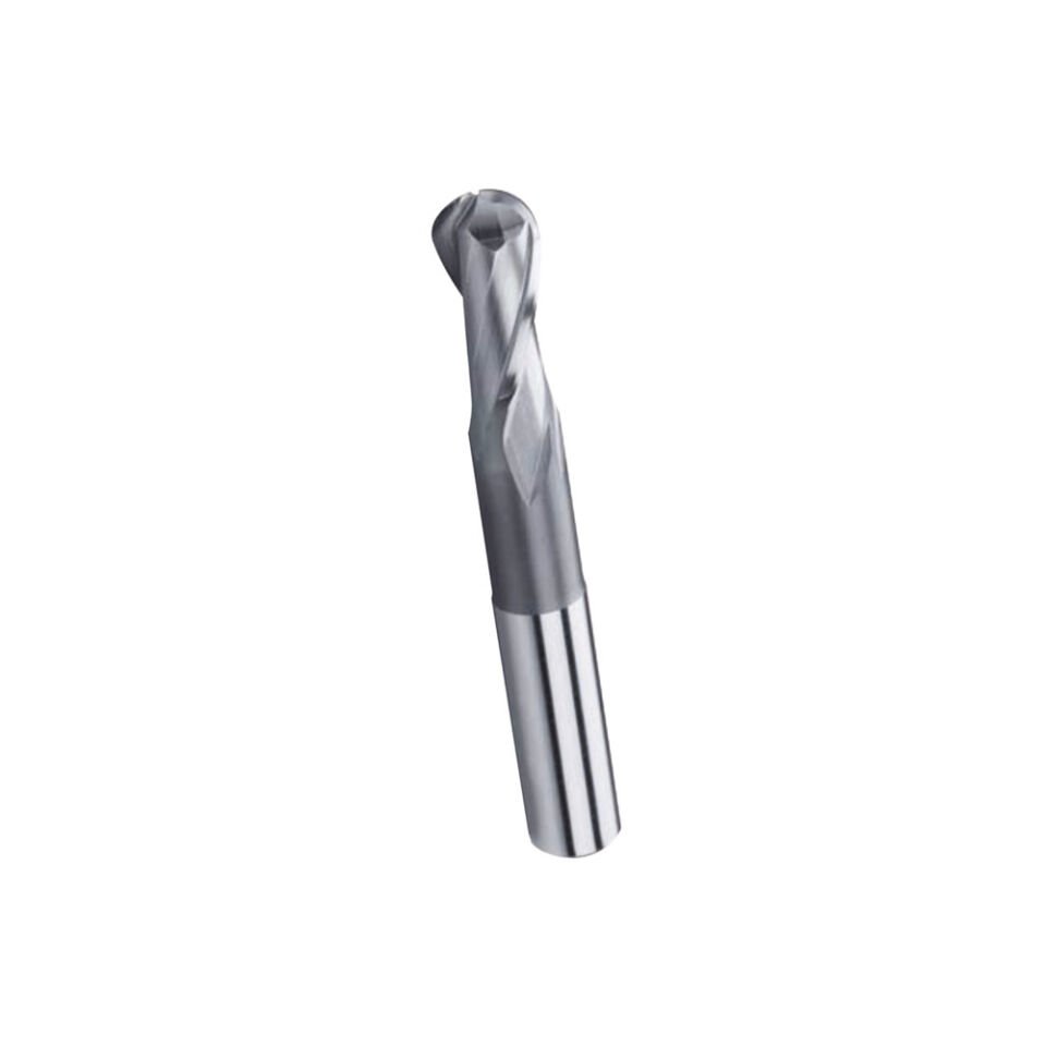 20mm 2 AĞIZ UZUN KÜRE PARMAK FREZE HSS