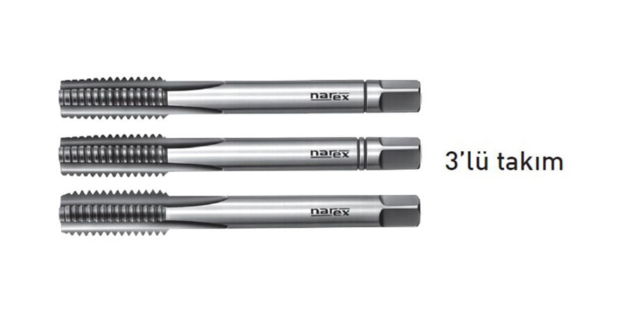 W1/8''-40 CZTOOL EL KILAVUZ TAKIMI HSS