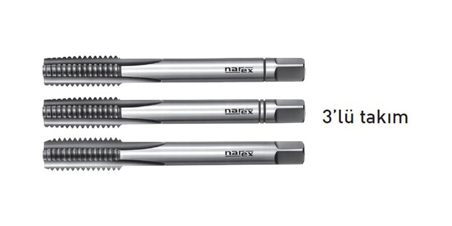 W5/8''-11 CZTOOL EL KILAVUZ TAKIMI HSS