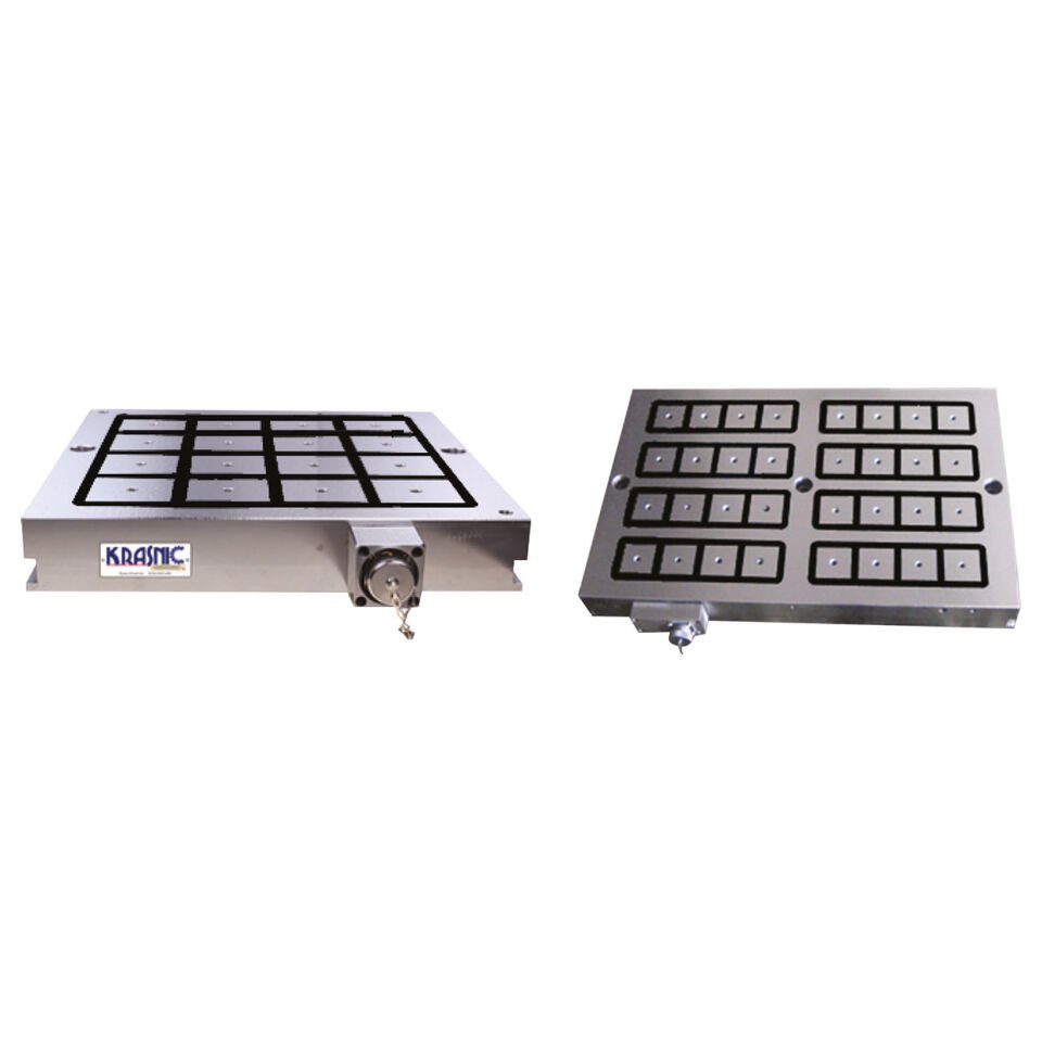 491x392x68mm 24 KUTUP ELEKTRO MANYETİK TABLA