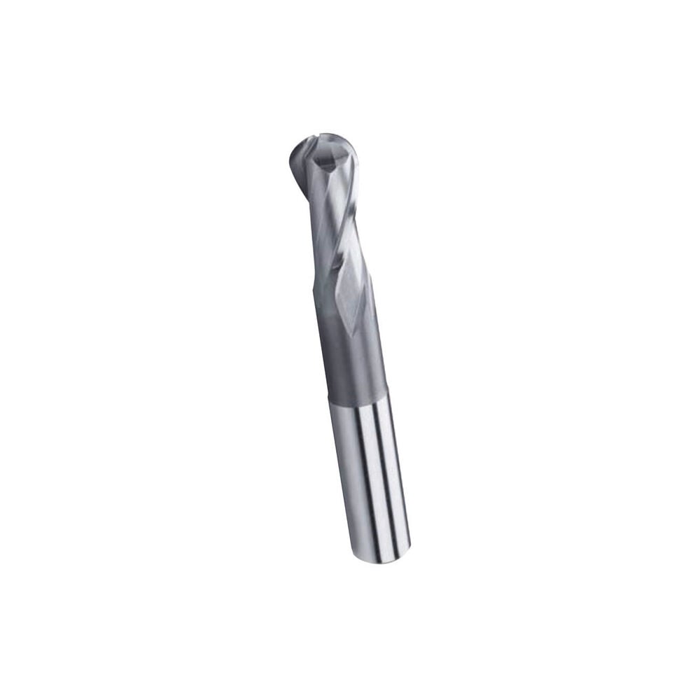 22mm 2 AĞIZ KISA KÜRE PARMAK FREZE HSS