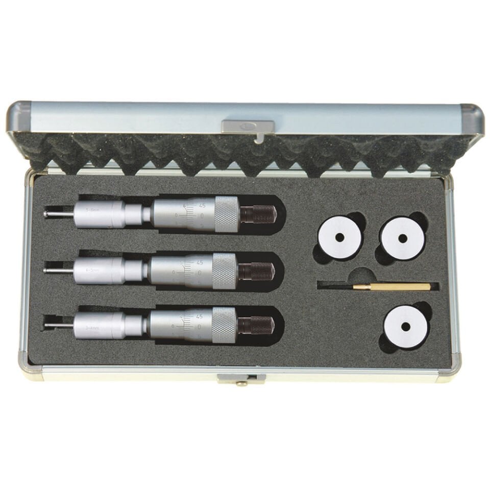 6-12mmx0.01 2/3-NOKTA TEMASLI MEKANİK MİKROMETRE