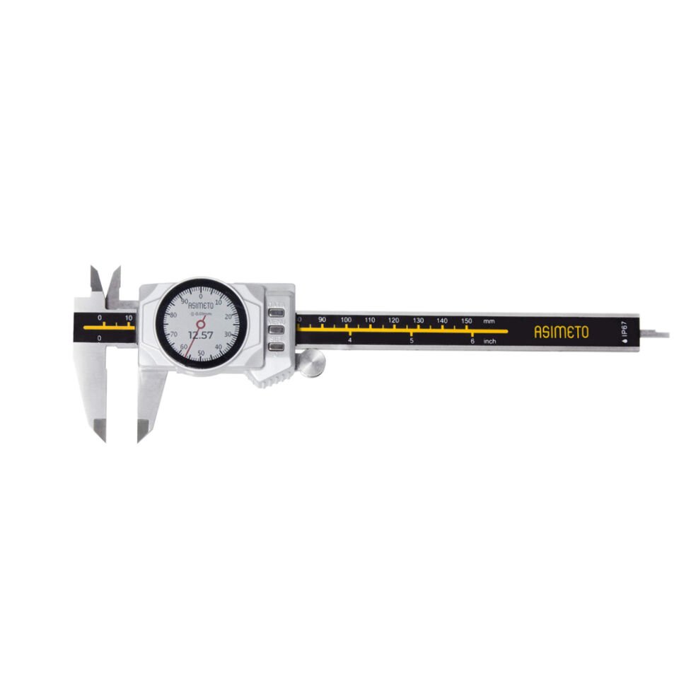 0-150mmx0.01 IP67 DİJİTAL/SAATLİ KUMPAS