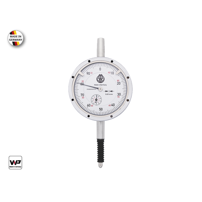 WPro Su/Yağa Dayanıklı Komparatör Saati 10x0.01mm